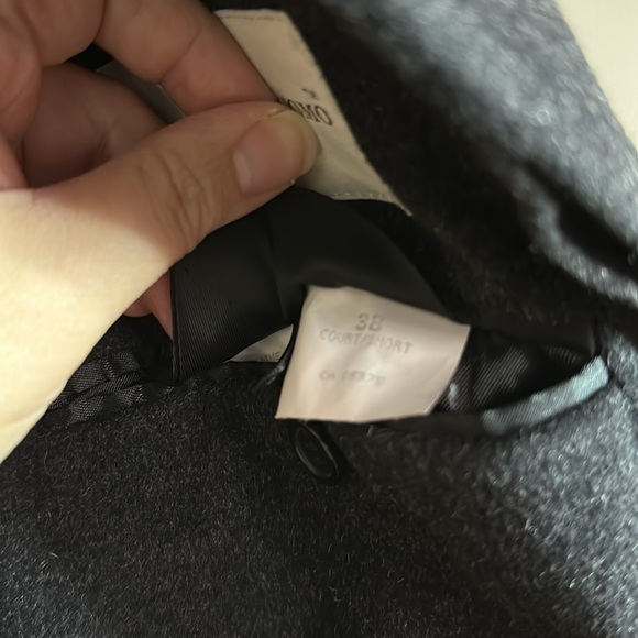 Pronto Uomo Mens lambswool winter coat size 38 made in Italy - Picture 7 of 8